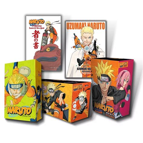 Naruto Box Set Volumes With Premium Naruto Box Off