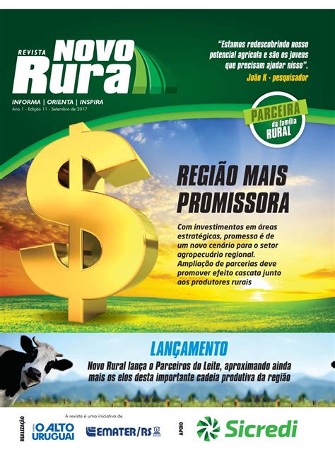 Revista Novo Rural Set2017 By Revista Novo Rural Issuu