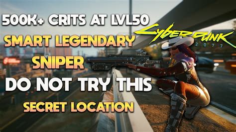 How To Get The Legendary Ashura Smart Sniper Rifle In Cyberpunk