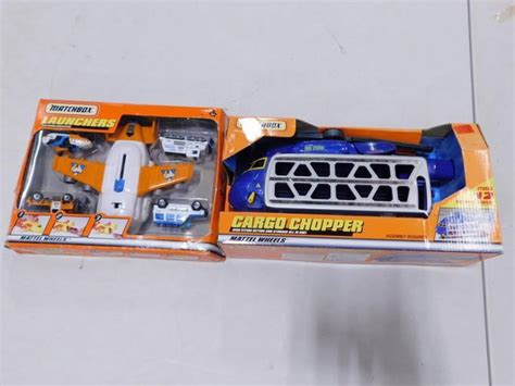 Matchbox Launchers And Matchbox Cargo Chopper Both New In Boxes
