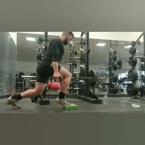 Iso Split Stance Calf Raise Youtube