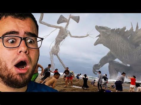 Reacting to GODZILLA vs SIREN HEAD! - YouTube | Godzilla vs, Godzilla ...