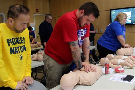 Alfred State Teaches Cpr Class In Honor Of Denny Kellington The