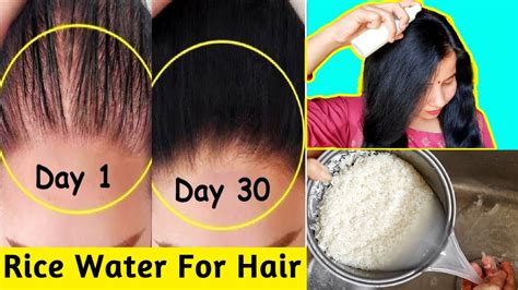 30 Days Extreme Hair Growth Challenge Use Rice Water For Fast Hair