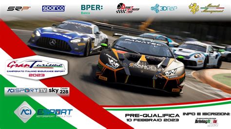 Campionato Italiano Gt Endurance Aci Esport Con Assetto Corsa