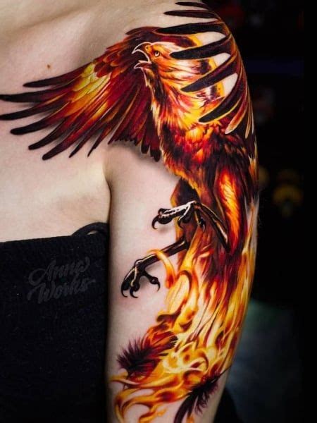 40 Poweful Phoenix Tattoos For Men Phoenix Tattoo Phoenix Tattoo