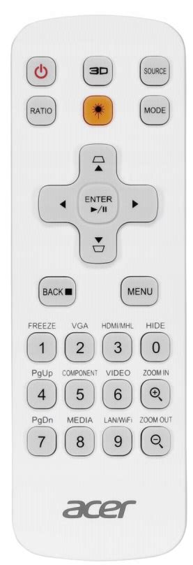 Acer T Mc Jpq Mc Jpq Original Remote Control With A