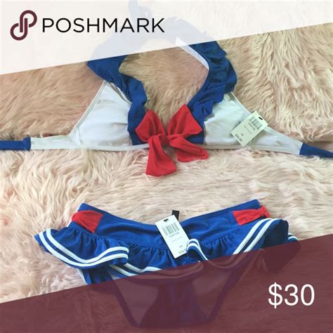 Sailor Moon Bikini Bikinis Sailor Moon Women Shopping