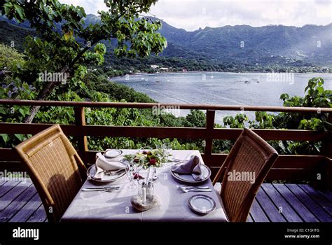 France French Polynesia Marquisas Archipelago Nuku Hiva Island Stock