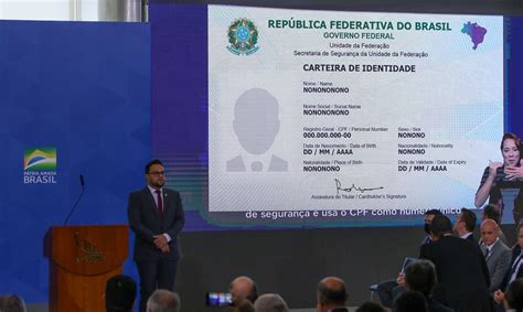 Governo Federal Lança Novo Documento Que Vai Substituir O Rg Em Todo O