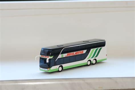 DS Automodelle Modellbauvertrieb AWM Reisebus Setra S 431 DT Schlienz