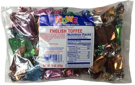 Howe Assorted English Toffee Candy, 11 Oz. - Walmart.com