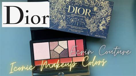 Dior Ecrin Couture Iconic Makeup Palette Swatches Youtube