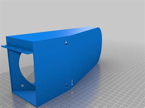 Free Stl File Gpu Active Cooler With Through Holes And Adjustments・3d