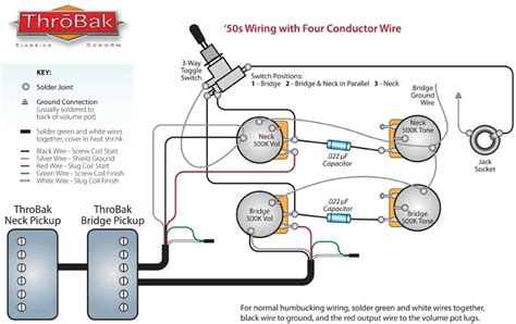 Les Paul Wiring Diagram Humbuckers