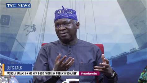 Babatunde Raji Fashola Gives Insights Into Role Of The Vice President