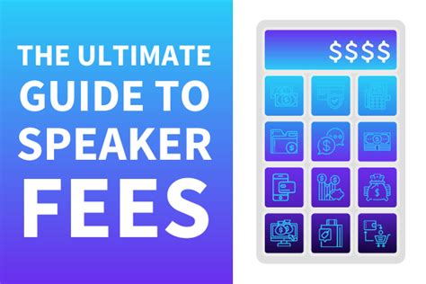 The Ultimate Guide To Speaker Fees