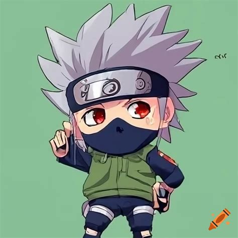 Anime Chibi Naruto Kakashi