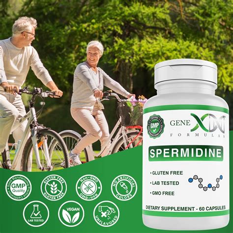 Buy Genex Formulas Spermidine Supplement 10mg Of Spermidine From Wheat