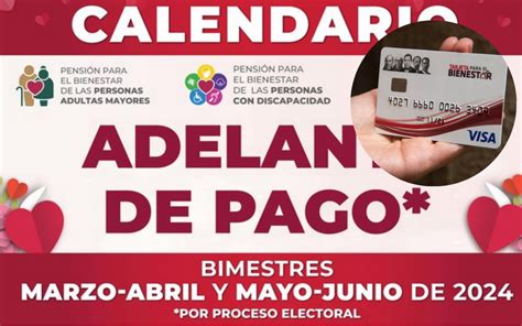 Pensión Bienestar 2024 Calendario de pagos El Sol de la Laguna