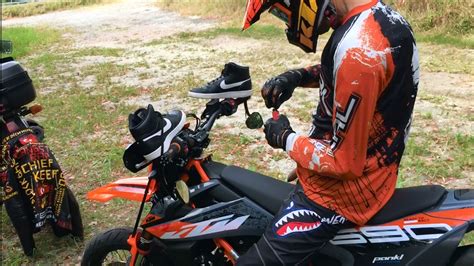 Horny Crossbiker On His KTM Crossbike ThisVid