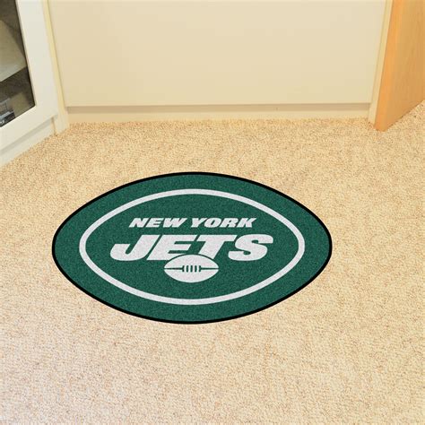 New York Jets Mascot Area Rug â€“ Nylon