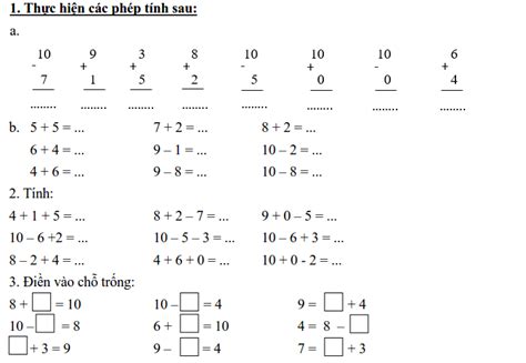 Đề Cương ôn Tập Học Kỳ 1 Môn Toán Lớp 1 Năm 2020 2021 Vowel Worksheets Math Worksheets