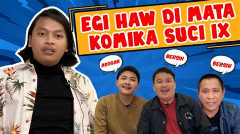 Egi Haw Di Mata Komika Suci Ix Komika Paling Cinta Kebersihan