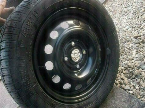 One As New New 14 Inch 4 Stud4 X 100 Pcd Steel Wheel With As New