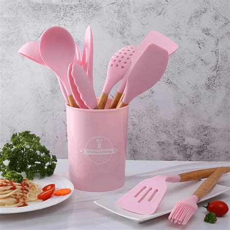 Kit utensílios de Cozinha de Silicone