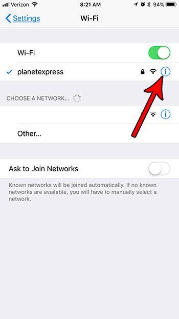 How To Forget A Wifi Network On An IPhone 7 Solve Your Tech