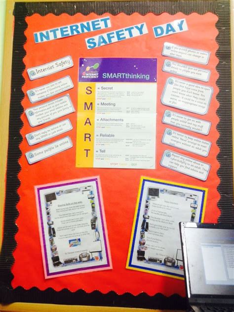 Internet Safety Display Board For Ict Room