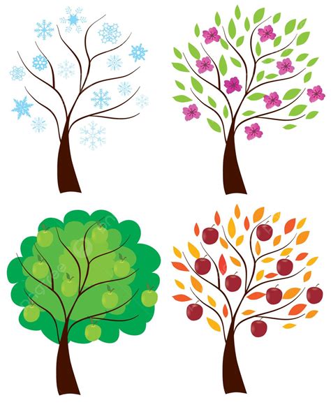 Apple Trees Art Tree Nature Vector Art Tree Nature Png And Vector