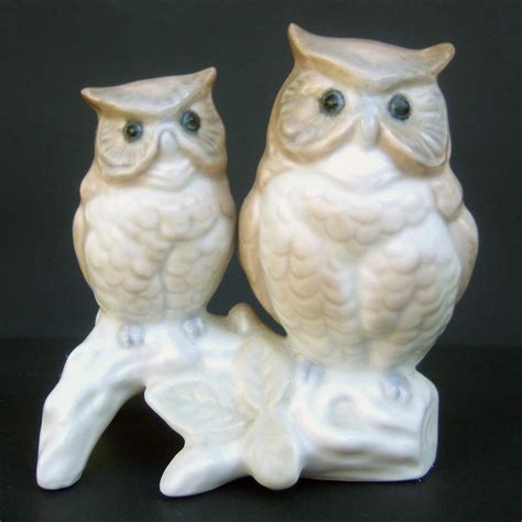 Vintage Japan Stoneware Owl Figurine Otagiri Mercantile Co Mid Century