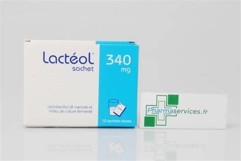 Lactéol 340 mg 10 sachets doses