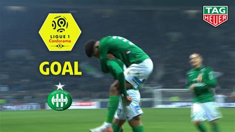 Goal Denis Bouanga As Saint Etienne Ogc Nice Asse Ogcn