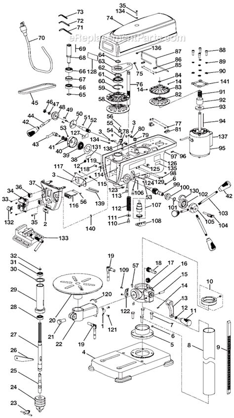 Ryobi Drill Press Parts | Reviewmotors.co