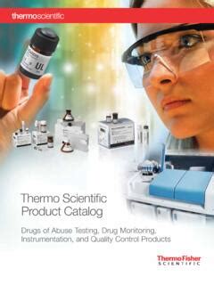 Thermo Scientific Product Catalog Thermo Fisher Scientific Thermo