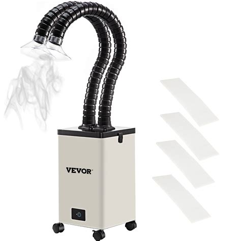 Vevor Solder Fume Extractor W Cfm Smoke Absorber Stage