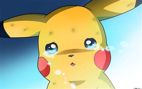 Crying Pikachu Wallpapers - Top Free Crying Pikachu Backgrounds ...