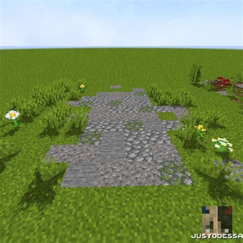 Classic Minecraft Pathway Minecraft How To Play Minecraft Stone Pathway