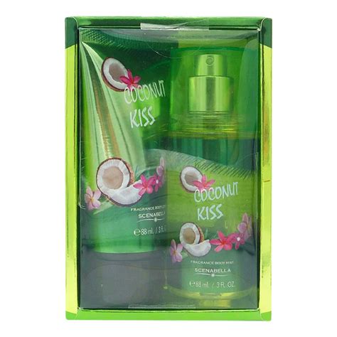 2 In 1 88ml Body Mist 88ml Body Lotion Lasting Long Scenabella Woman