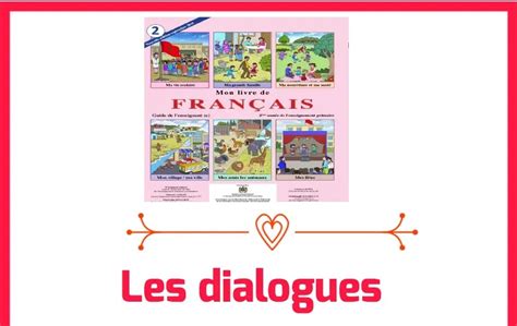 Dialogues 2ème aep mon livre de français