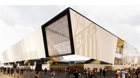 Vazam novas imagens de projeto para o novo estádio do Santos