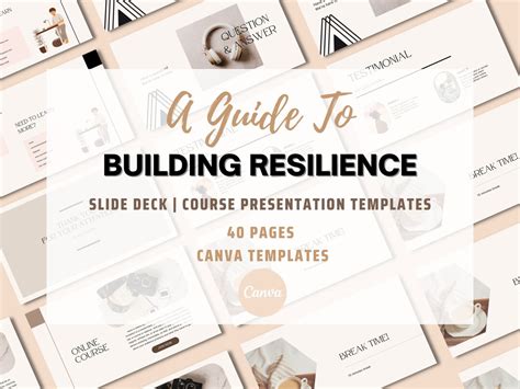 Resilience Slide Deck Template Building Resilience Presentation Canva