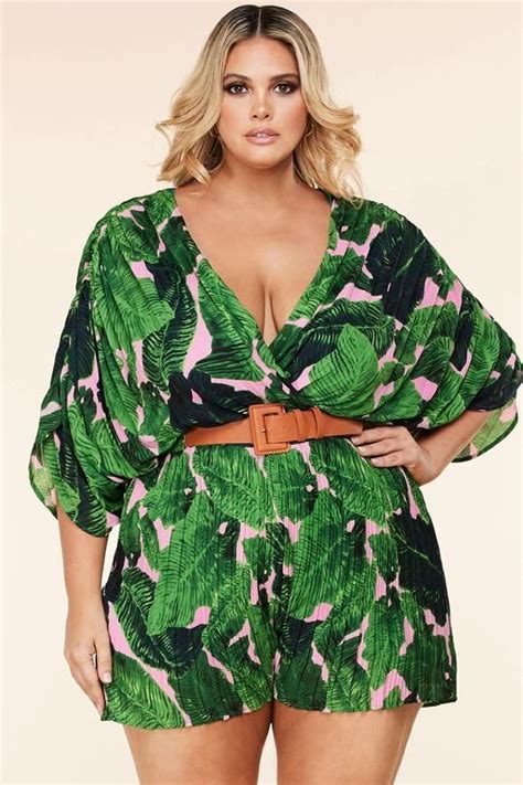 Trendy Plus Size Clothes For Summer Plus Size Romper Plus Size Dresses