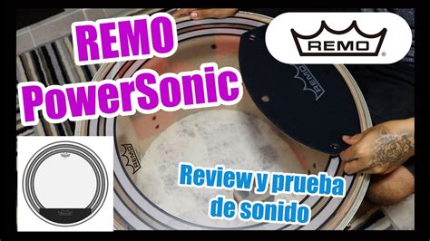 Parche Remo Powersonic Review Y Prueba De Sonido Alvaro