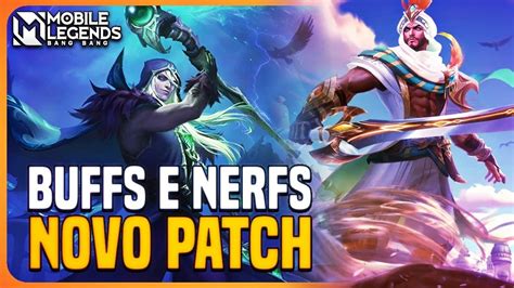 KHALEED BUFADO FARAMIS E KIMMY NERFADOS E MAIS PATCH NOTES SA MLBB