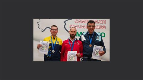 Bronzo Di Roberto Raschi Ai Campionati Italiani Di Tiro A Segno