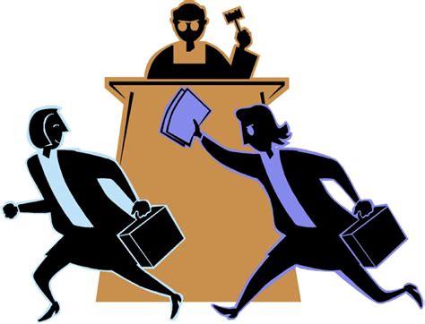 Court Trial Clipart